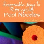 Recycle pool noodles pin