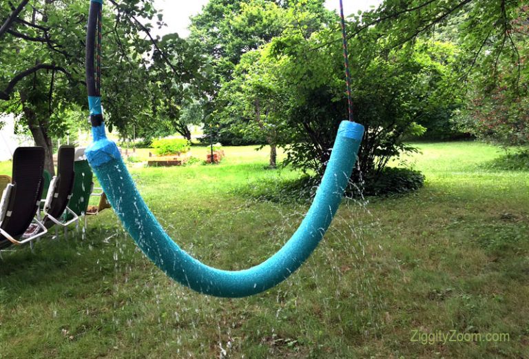 DIY Pool Noodle Sprinkler Create a TON of Summer Fun! DIY Noodles